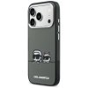 Etui Karl Lagerfeld IML Karl & Choupette Peekaboo Logo MagSafe do iPhone 17 Pro Max czarny